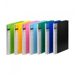 Munhwa Economy Index Clear File F5521-7 | A4 Size | 40 Pockets | 3-Ring Snap Button Binder | 7 Color Options | Made in Korea